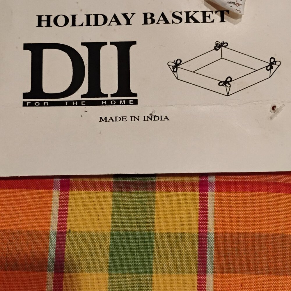 NEW Fabric Fold-up Bread Basket